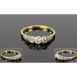 18ct Gold Three Stone Diamond Ring