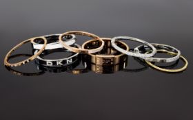 Collection of Michael Kors Bangles (8) i