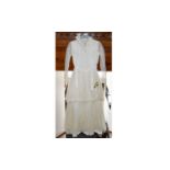 Vintage Wedding Dress An ivory wedding d