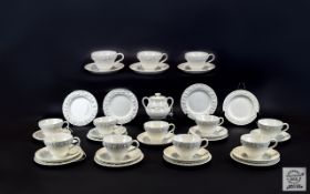 Wedgwood Of Etruria 35 Piece Part Tea Se