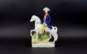 Staffordshire 19th Century Hand Painted