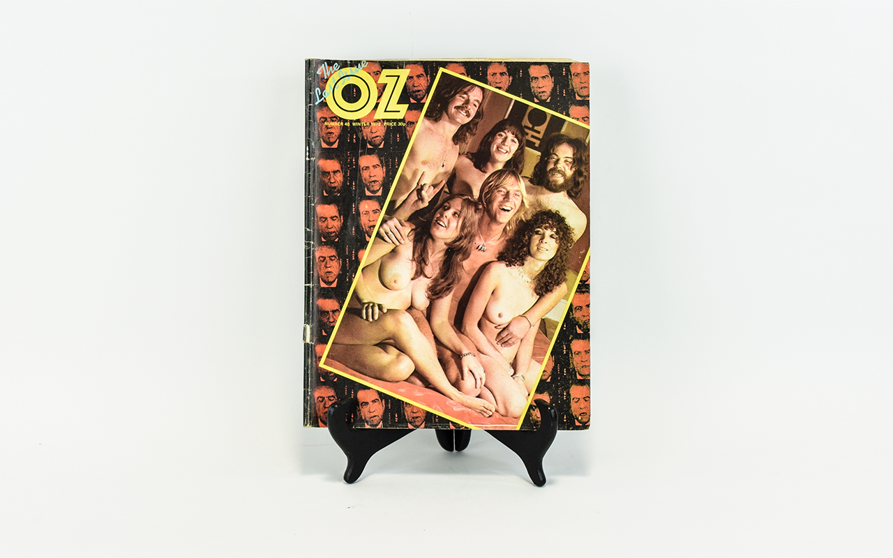 Oz Magazine Final Ever Issue Winter 1973