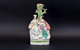 Staffordshire - Hand Painted 19th Centur