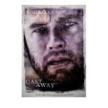 Castaway Film Poster Large framed cinema