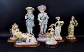 Collection of Modern Figures (7) in tota