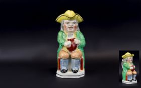 Staffordshire Early 19th Century Toby Ju