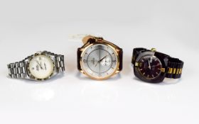 A Small Collection of Good Quality Copy Fashion Watches.