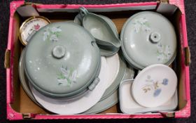 A Mixed Collection Of Wedgwood And Other Serve Ware Approx twelve items to include large charger,