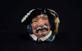 Royal Doulton - Small Size Toby Jug ' Sancho Panca '. Height 2.7/8 Inches.