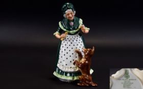 Royal Doulton Early Figure ' Old Mother Hubbard ' HN2314. Designer M. Nicoll. Issued 1964 - 1975.