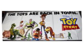 Disney Interest Official Large Scale Toy Story 2 Banner Poster Ultra large promotional vinyl poster