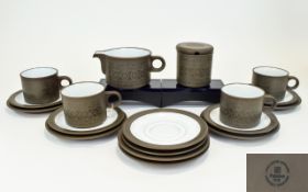 Hornsea Pottery ( 18 ) Piece Part Coffee Service ' Palatine ' Design.