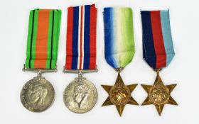 World War II Military Medals ( 4 ) Awarded to E.Eastwood.