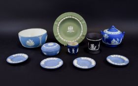 Small Collection of Wedgwood Items including crested bowl, trinket pot, small bowl etc (10) items in