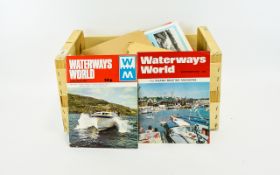 Quantity of Waterways World Magazines c 1970