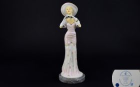 Royal Doulton Figurine - Classique ' At The Races ' CL4014. Modelled by Timothy Potts. Height 11.