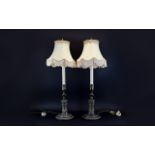 A Pair Of Decorative Table Lamps Two in total,