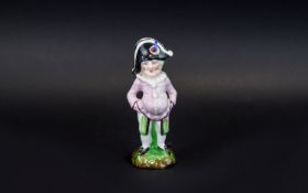 Punchinello Fairing Figure, the comic figure of Italian puppetry, derived from a character of the