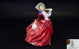 Royal Doulton Figurine ' Autumn Breezes ' HN1934. Designer L. Harradine. Issued 1940 - 1997.