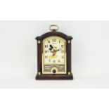 Seiko Quartz Japan Walt Disney Mickey Mouse 6 Turns Desk Musical Alarm Clock. Seiko QFD209W.