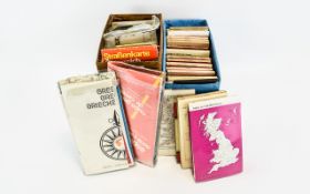 Collection of 1960's Ordnance Survey Maps including Preston, Lancaster and Kendal, Leeds and
