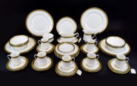 Royal Albert ( Paragon ) Fine Bone China ( 52 ) Piece Part Dinner and Tea Service. Athena Pattern.