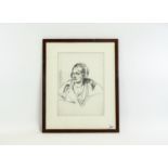 James Arden Grant (1885-1973) Young Woman Pencil 14 by 10.25 inches, Provenance Studio sale, Chantry