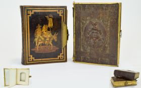 Two Victorian Carte De Visite Albums,