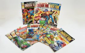 Collection Of 11 Marvel Comics All Are 1977 'Fantastic Four'