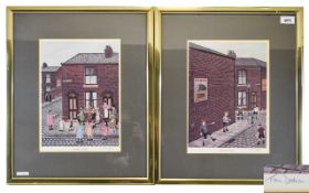 A Pair Of Signed Tom Dodson Prints Two in total,