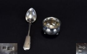 Russian Silver Salt. Dated 1896, Maker Dmitry Dektyeryev A.A St. Petersburg.