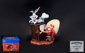 Wedgwood Looney Tunes Limited Edition No 210 of 500 - Yosemite Sam & Bugs Bunny Fine Quality
