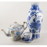 Decorative ceramics, including blue and white ware, Royal Crown Derby, etc,.