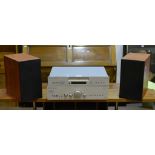 Cambridge Audio Azur 540A integrated amplifier, and 640C hot CD player,