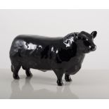 Beswick figure "Aberdeen Angus" bull no.1562, 12cm tall.