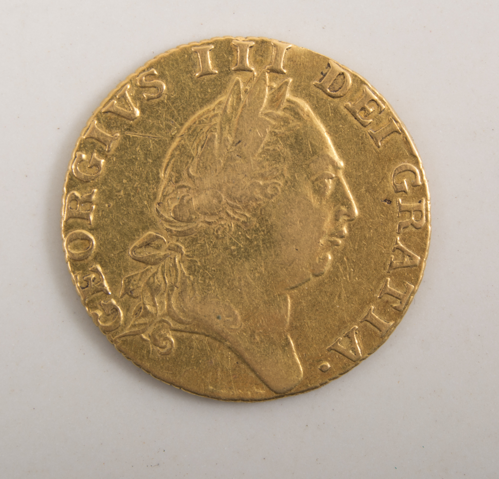 George III 1787 Spade Guinea.