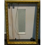 Gilt frame, internal measurements- 68cm x 98cm.