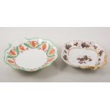 Chamberlains part dessert service and other 19th century ceramics,