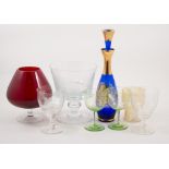Four boxes of assorted glassware (4 boxes)