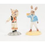 Two Royal Doulton models, Morris Dancer Bunnykins DB204, 11.