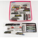 N gauge model railways locomotives,