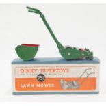 Dinky Toys, diecast model lawnmower 751 in original box.