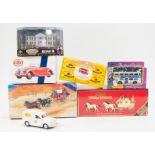 Matchbox Models of Yesteryear diecast models; YS-39 passenger coach and horse 1820,