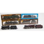 Mainline and Airfix Railways OO gauge locomotives; Mainline 37061 Jubilee class "Leader" no.