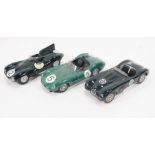 Autoart detailed scale diecast models; Jaguar D Type with no.