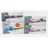 Corgi Classics Diecast Models; 17701 Pickfords 2 Scammell constructors and a 24 wheel loader set,