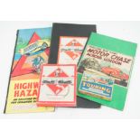 Vintage board games, including Touring across London game, Motorway Hazard, Monopoly with board etc,