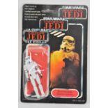 Tri-Logo blister pack Star Wars Return of the Jedi action figure; Stormtrooper Garde Imperial,