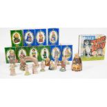 Wade Whimsies collection of mostly nursery rhymes; including Tom and Jerry set boxed,