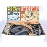 Tri-ang Spot-on Dare Devil Trik-Track set; boxed with track and cars, c1960s.